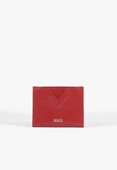 PORTA CARTÕES ELLIE COURO VERMELHO S 46058 0111 0061 SCHUTZ