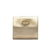 CARTEIRA PEQUENA DIVISÓRIAS ENVELOPE DOURADA C 46018 1717 0004 ANACAPRI