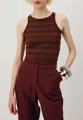 BLUSA REGATINHA LISTRADA 105149 CACAY