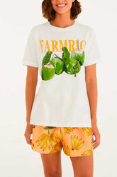 BLUSA T-SHIRT FIT PAPACOCO 348402 FARM RIO