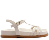 SANDÁLIA PAPETE MINIMALISTA TIRAS FINAS BRANCA C 30714 0025 0001 ANACAPRI