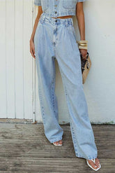 CALÇA JEANS PANTALONA COS ELASTICO 9832009 ALCANCE