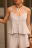 Blusa listrada feminina Skenn 403162, vista frontal