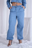 Calça Feminina Alcance ref. JEANS PARACHUTE - VintedoisK