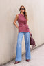 Calça Feminina Skenn ref. JEANS RETA - VintedoisK