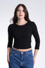 BLUSA CANELADA MANGA 3/4 BLFEM00232 REVANCHE