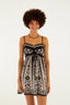 VESTIDO CURTO FLORAL DELICADO 366722 FARM RIO