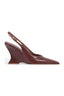 SCARPIN SLINGBACK SIENA COURO MARROM S 22484 0004 0020 SCHUTZ