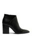 BOTA PRETA COURO CANO CURTO BLOCO A 11879 0001 0001 AREZZO