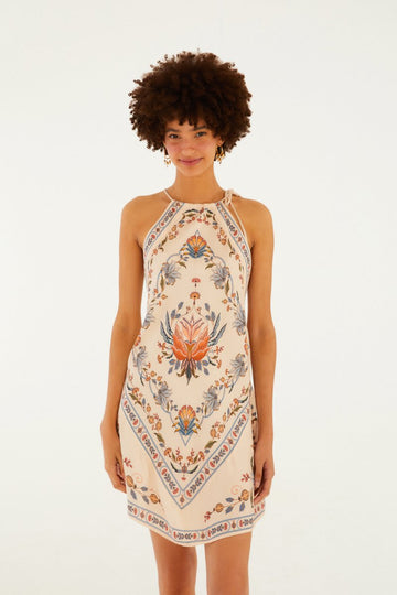 Vestido Curto Flor do Deserto 366711 Farm
