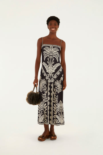 Vestido Longo Coqueiro Sereno 368590 Farm