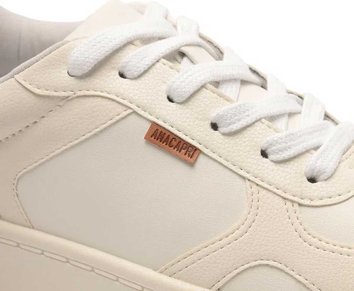 Tênis Feminina ANACAPRI ref. AC28 BRANCO - VintedoisK