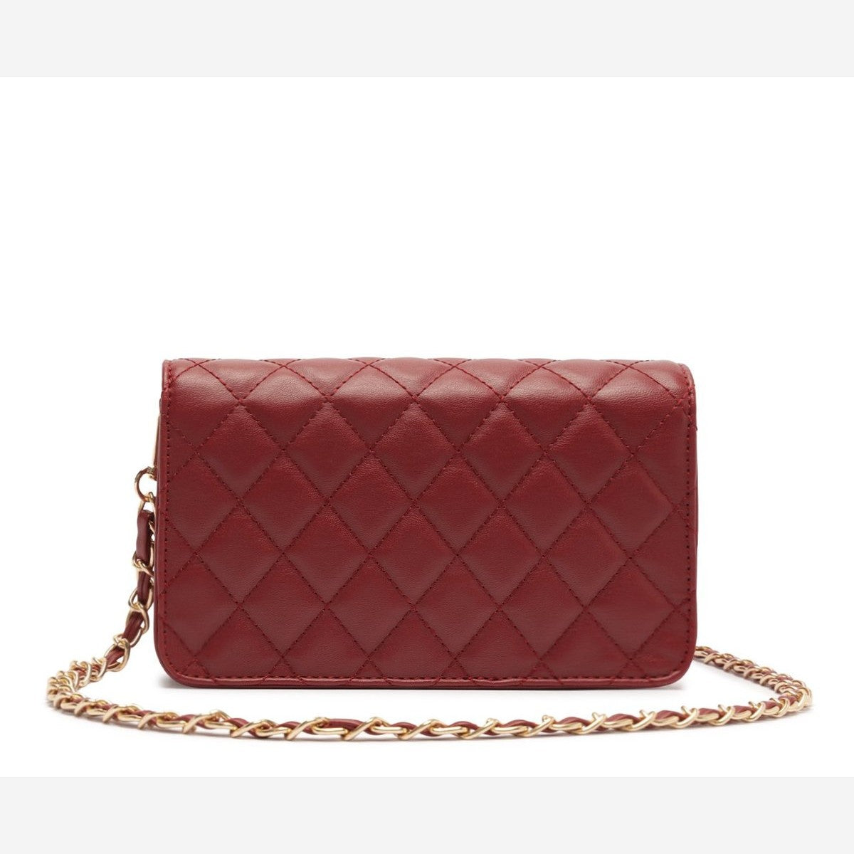 BOLSA TIRACOLO PEQUENA MATELASS CORRENTE VERMELHA C 50036 0059 0005 ANACAPRI