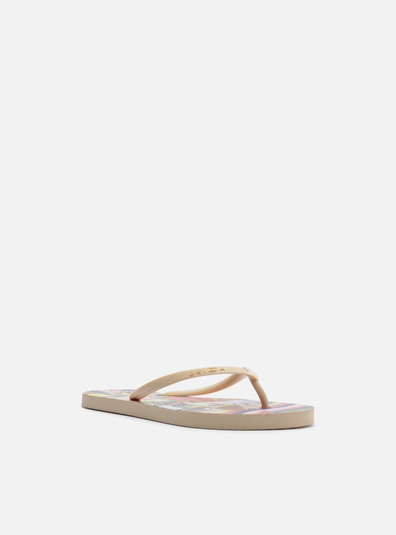 CHINELO DE DEDO BRANCO ESTAMPA COLOR ESSENTIAL Z 19026 0114 0002 BRIZZA Imagem secundária do produto