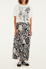 BLUSA T-SHIRT MEDIA RIO PB 349197 FARM RIO