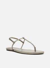 SANDÁLIA RASTEIRA PRATA SLIM BICO REDONDO A 03274 0012 0100 AREZZO