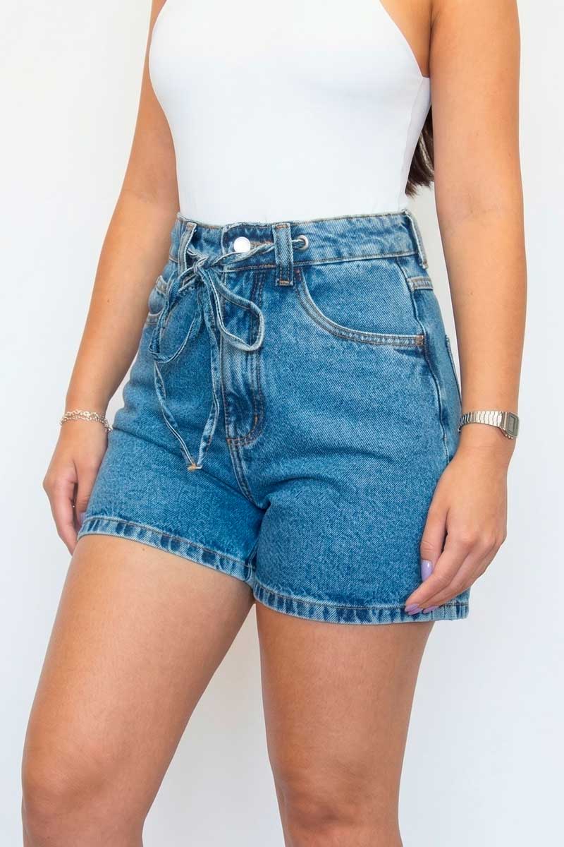 Shorts Feminino Lerrux ref. SHORTS JEANS - VintedoisK Imagem principal do produto