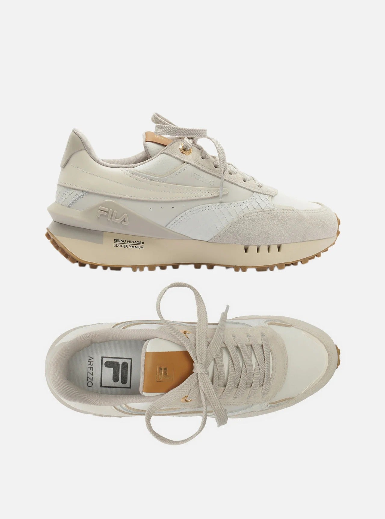 Tênis Feminino Arezzo ref. BRANCO SOLADO - VintedoisK