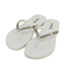 CHINELO DE DEDO BRANCO BRILHO S 20632 0029 0002 SCHUTZ - Vintedoisk