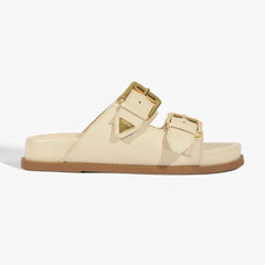 SANDÁLIA PAPETE NAOMI COURO BRANCO S 21564 0508 0003 SCHUTZ