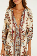 VESTIDO LONGO JARDIM MAJESTOSO 361153 FARM RIO
