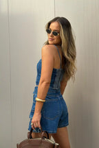 Shorts Feminino Alcance ref. SHORTS JEANS - VintedoisK