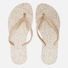 CHINELO DE DEDO DOURADO CINTILANTE  Z 19026 0116 0001 BRIZZA