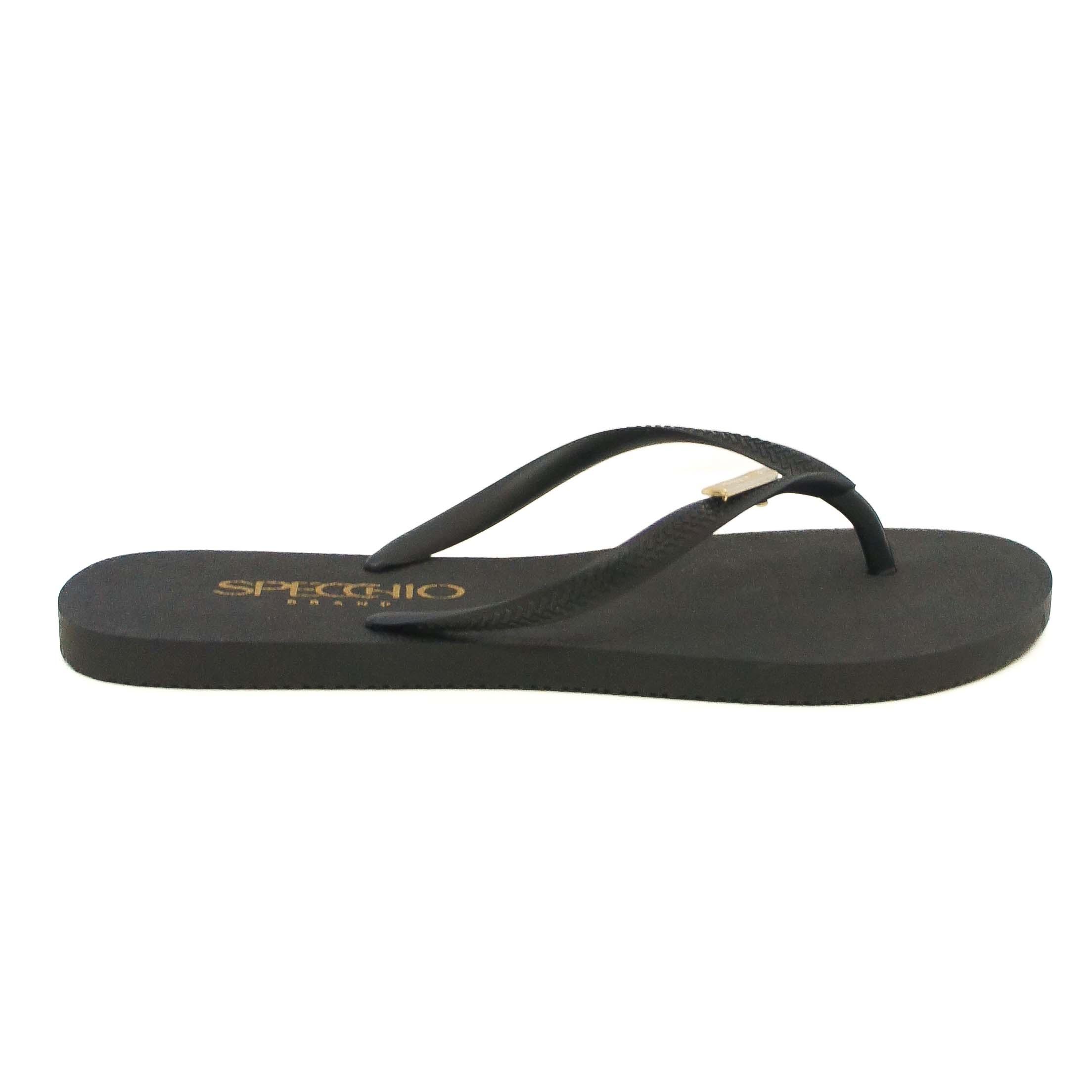 CHINELO PRETO DET DOURADO 100022 SPECCHIO - Vintedoisk