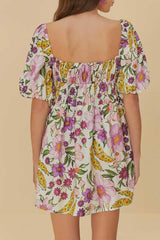 VESTIDO CURTO BANANA FLOR 340068 FARM RIO