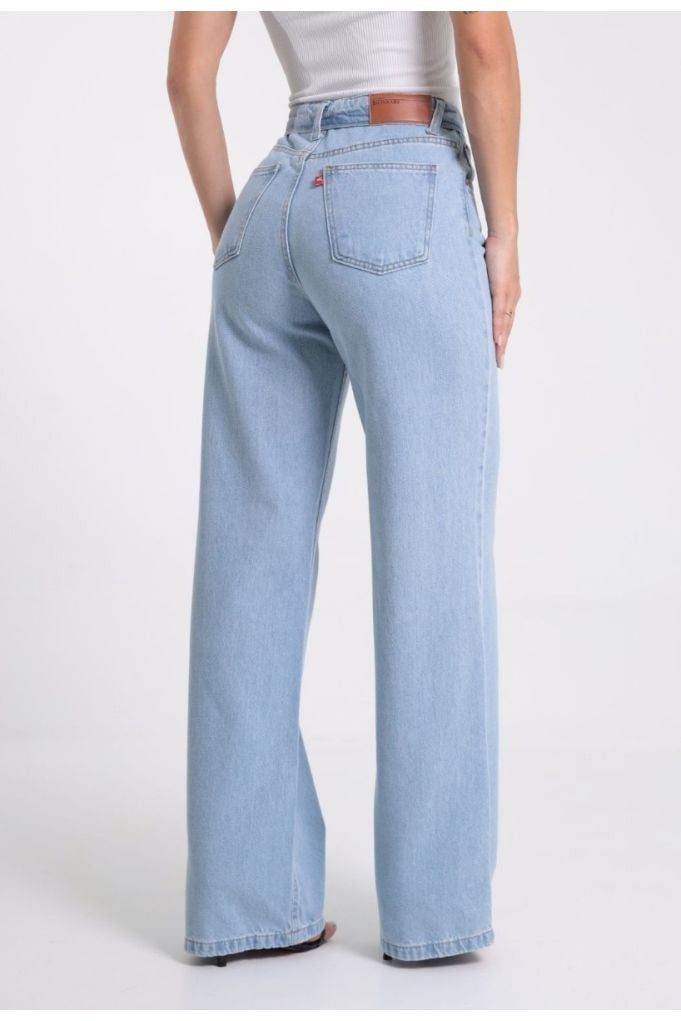 Calça Feminina Revanche ref. JEANS WIDE - VintedoisK