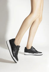 TÊNIS COURO PRETO S 20672 0072 0011 SCHUTZ