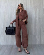 Camisa Feminino Alcance ref. CAMISA JEANS - VintedoisK