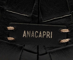 BOLSA TOTE MÉDIA TRAMADA PRETA C 50002 0214 0001 ANACAPRI