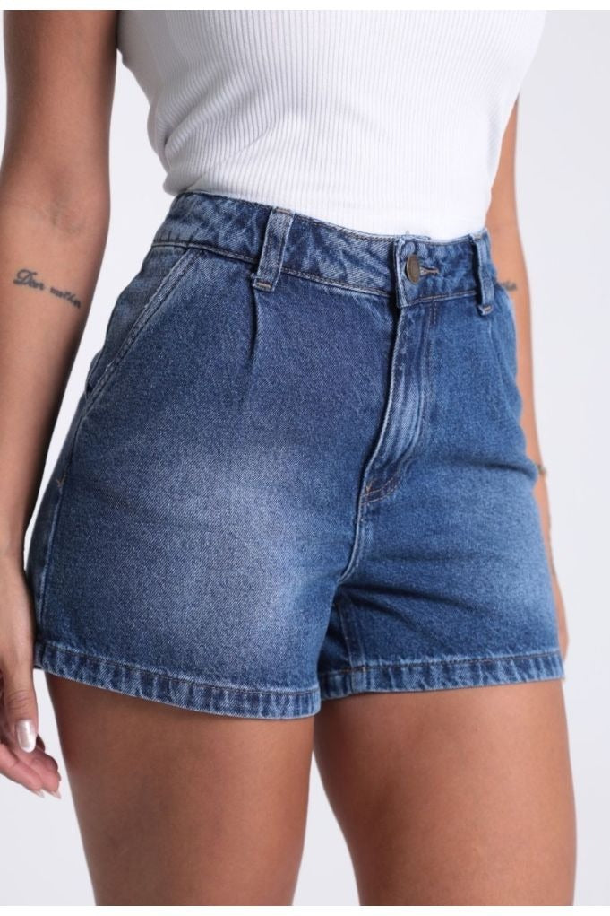 SHORTS FEM JEANS CINT-ALTA C-BOLSO FACA SHFEM00135 REVANCHE Imagem secundária do produto