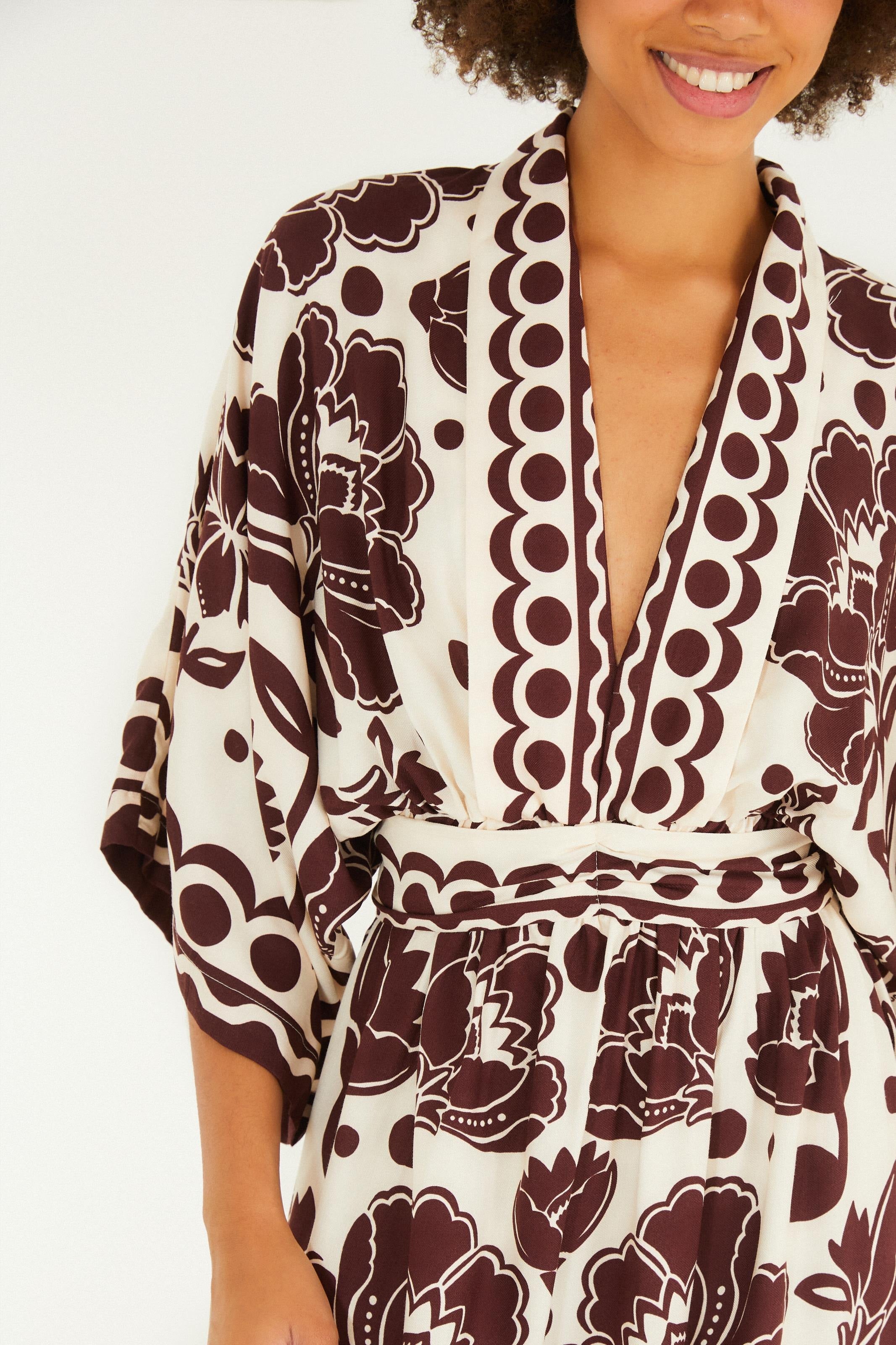 Vestido Feminina FARM RIO ref. VESTIDO LONGO - VintedoisK
