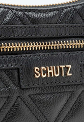 BOLSA SHOULDER COURO PRETO S 50010 0479 0001 SCHUTZ