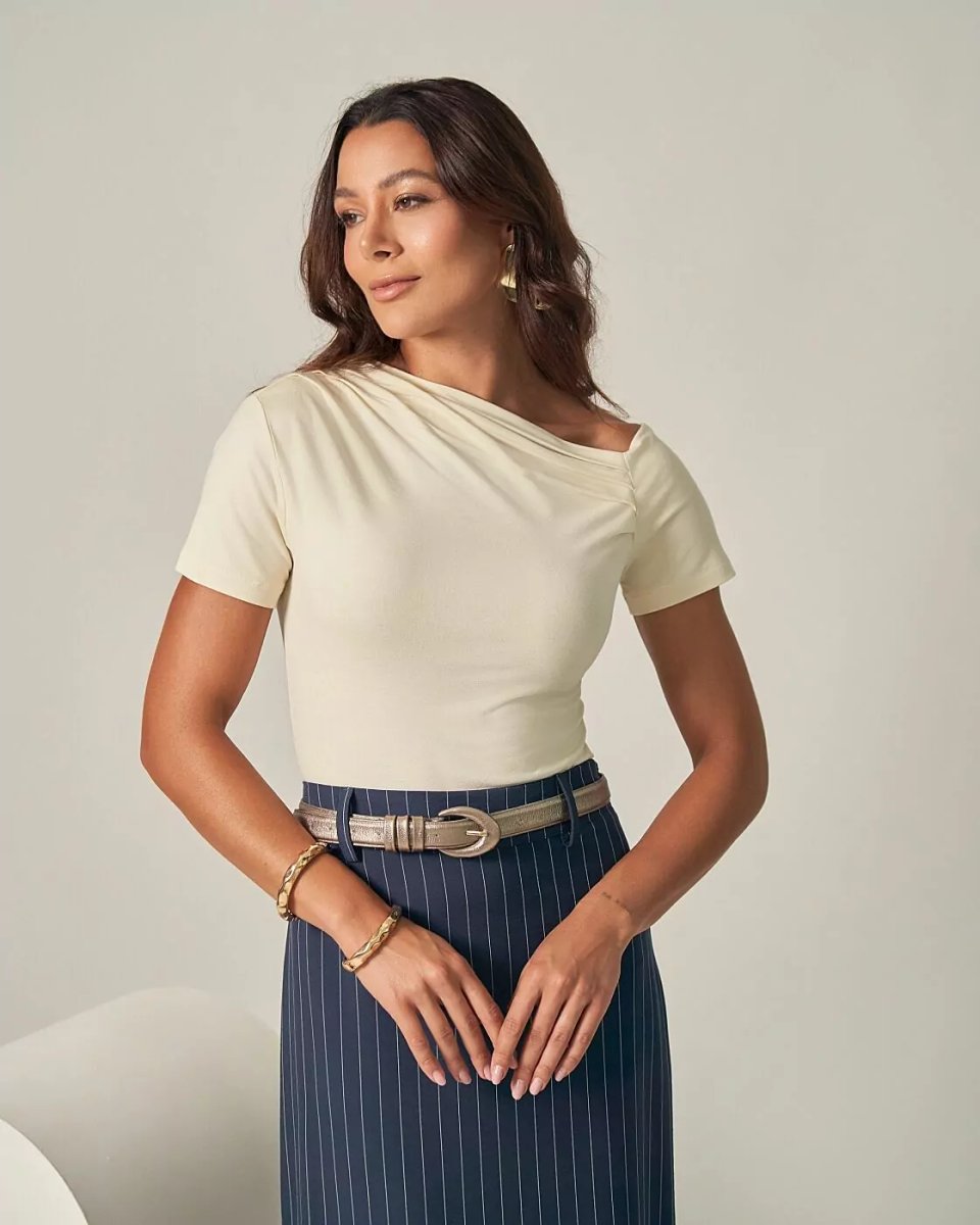 Blusa Feminina Coqueta ref. BLUSA VISCO - VintedoisK Imagem principal do produto