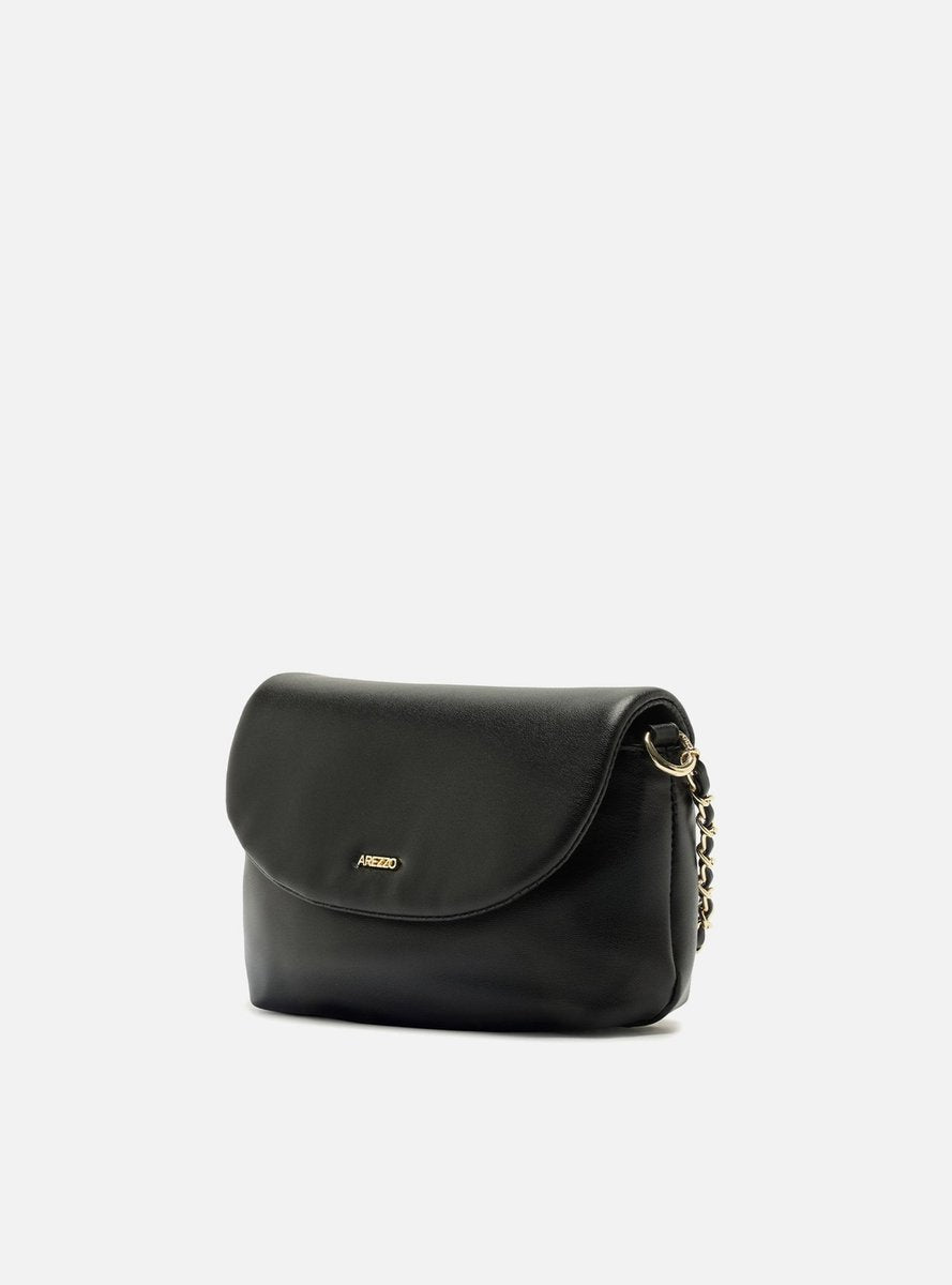 BOLSA TIRACOLO PRETA PEQUENA A 57100 2524 0001 AREZZO Imagem secundária do produto