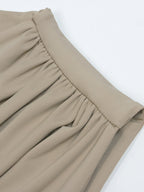 Blusa degage Begonia Skenn, ângulo lateral esquerdo detalhe