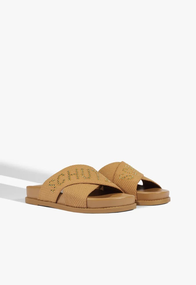 PAPETE RASTEIRA X LOGO BEGE S 21564 0445 0005 SCHUTZ Imagem secundária do produto