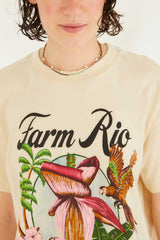 BLUSA T-SHIRT MEDIA MANGARA 357251 FARM RIO