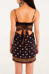 VESTIDO CURTO LENÇO LILI 346419 FARM RIO