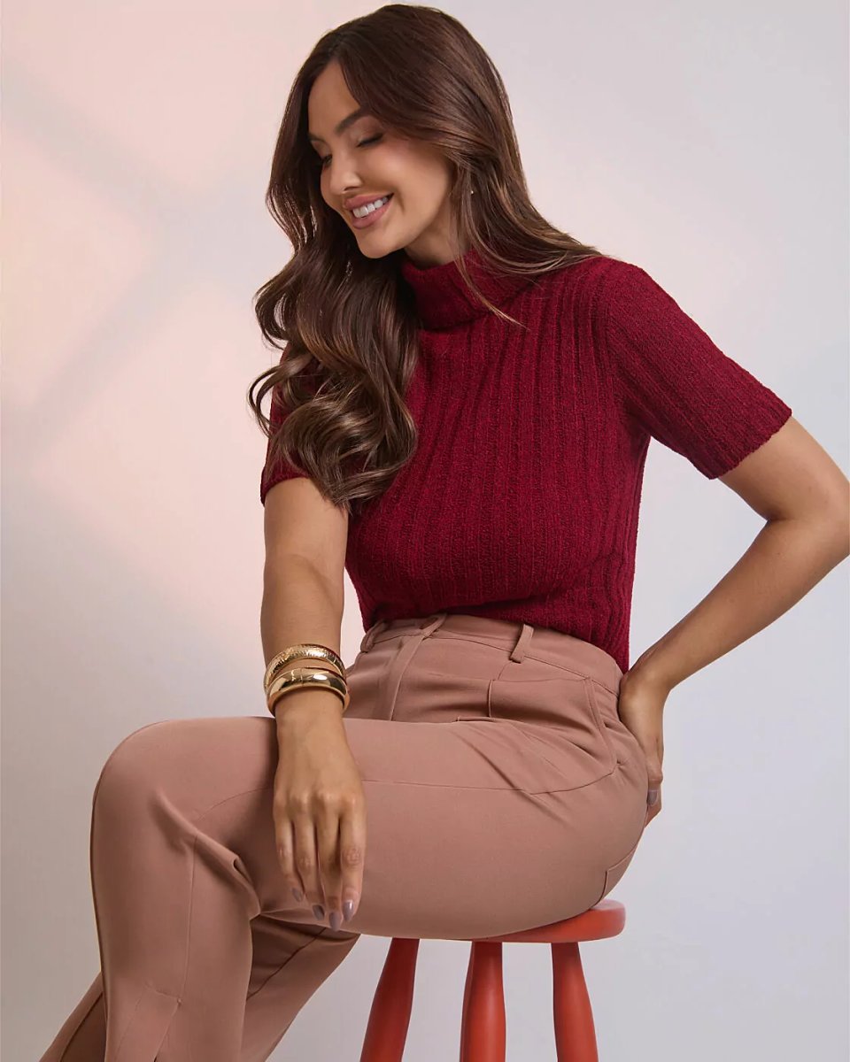 Blusa Feminina Coqueta ref. BLUSA MC - VintedoisK