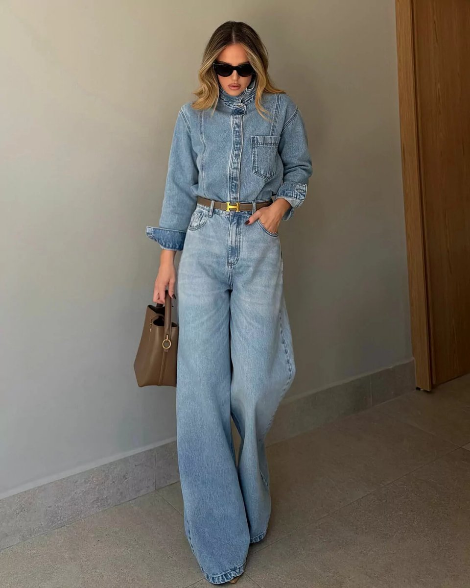 Calça Feminina Alcance ref. JEANS CLARA - VintedoisK