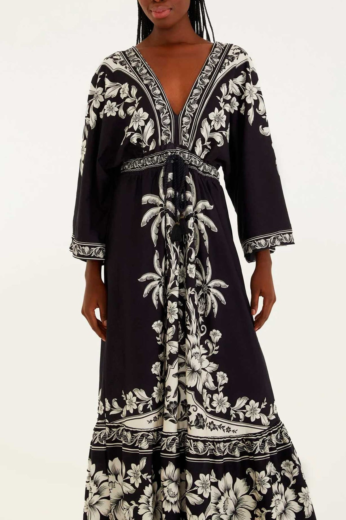 VESTIDO MIDI GUANACASTE 342502 FARM RIO