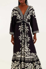 VESTIDO MIDI GUANACASTE 342502 FARM RIO