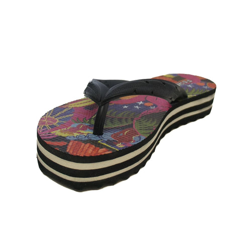 CHINELO DE DEDO FARM PRETO ESTAMPADO J 10060 0022 0003 FARM SHOES