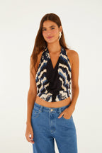 Blusa Feminina Farm ref. BLUSA DECOTE - VintedoisK