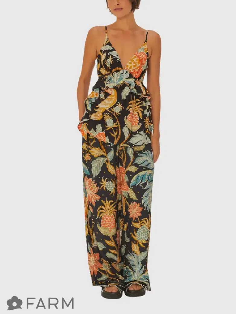 Blusa Amalfi FARM RIO 338932 mulher, costas