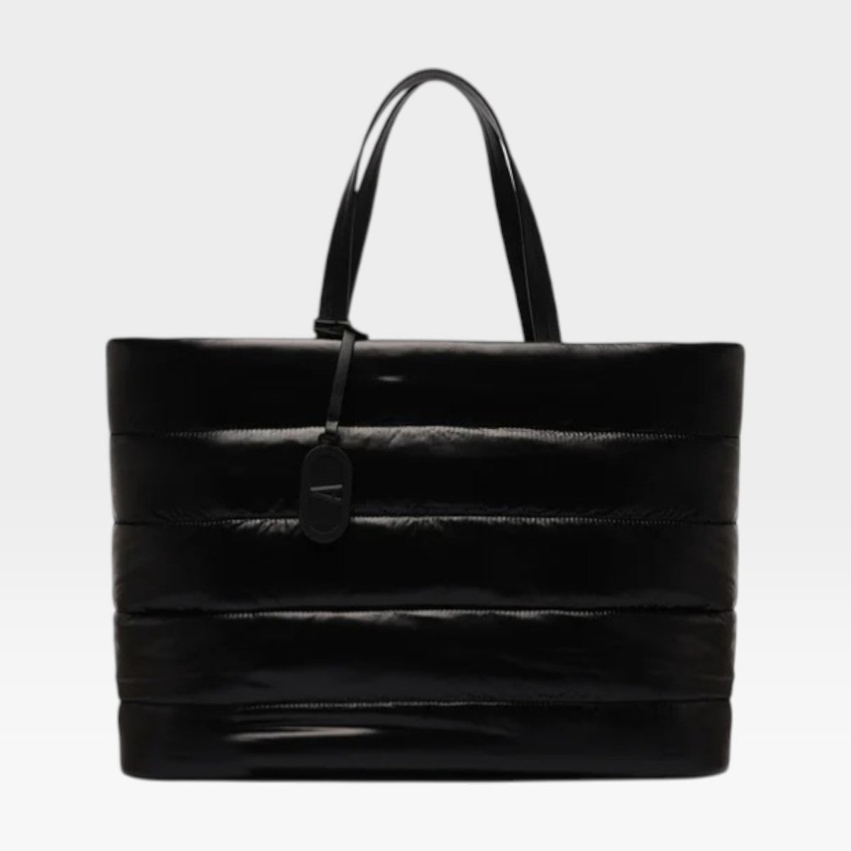 BOLSA SHOPPING GRANDE PUFFER PRETA C 50036 0038 0001 ANACAPRI